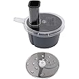MXGZ Food Processor Container Cutter Kit, Multifunctional Dishwasher Blender Container Cutter Parts, Stainless Steel Slicing Shredding Disc, for Vorwerk TM5 6 Blender