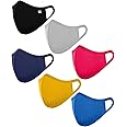 GR DESIGN Hosiery Cotton Mask, Reusable and Washable Face Masks - Pack of 10
