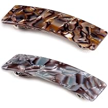 Frcolor Haarspangen-Set – 3 Stück Halbrunde Spangen Für Pferdeschwanz & Lockere Styles
