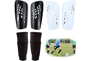 ‎FIBOGOUP FIBOGOUP 2 Paar Schienbeinschoner Fussball - Mit Optimierter Einstecktasche - Anti-Rutsch Stutzen - Schienbeinschoner Kinder Fussball