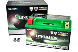 HJTX14H-FP BATTERIA LITIO SKYRICH YTX14-BS LiFePo4 612276 YTX14BS MOTO SCOOTER QUAD CROSS