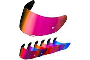 ‎PSLER PSLER K1S Visier - K1 Helmvisier, K3SV Rosenrot-Visier, K5 Gesichts-Schutzersatz für K1/K1S/K3SV/K5, Intensives Rosenrot