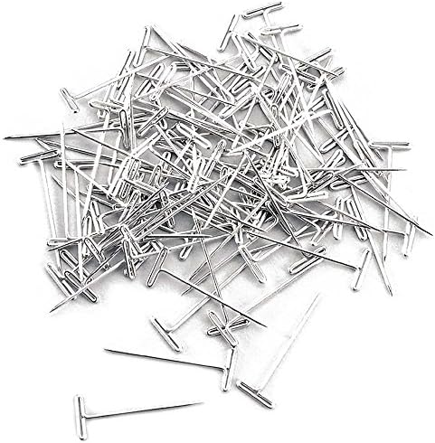 T Pins Steel 1-inch 100-Piece - Sharry