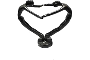 Quay Traders Affectionate Couple Art Iron Sculpture (Couple Heart Poise) Passionate Love Figurine Statue Romantic Metal Ornament