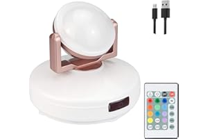 BIGMONAT BIGLIGHT Télécommande Eclairage Tableau Led Pile, Lampe Murale Sans Fil pour Salon, Applique Tableau avec Télécommande pour Jeu de Fléchettes Image
