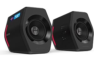 Edifier G2000 - Enceintes Bureau 2.0 Bluetooth Gaming RGB Noir
