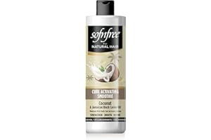 SOF N' FREE SOF N’ FREE Curl Activator Smoothie Curly Hair Products, Best Defining Curl Cream Hair Lotion with Coconut Oil, Jamaican Black Castor Oil & Shea Butter, 350 ml Sourced by Bronx International Ltd
