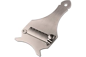 WZONG Schokoladenrasierer Trüffelhobel Trüffelreibe Trüffelrasierer Gourmethobel für Trüffel Käse Schokolade Zuhause Küche Restaurant Verwenden, Edelstahl A