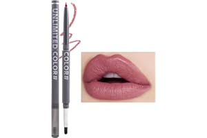 HERBENJOY Nude Lip Liner Creamy- Lip Pencil Lip Liners With Brush -Vegan Cruelty Free-Matte Lip Liner Smooth And Soft - Precise And Define -Easy To Use (#05)