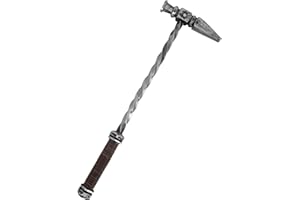 ‎ULFBERTH Ulfberth Kriegshammer Streitkolben für Schaukampf 45cm für Ritter Mittelalter