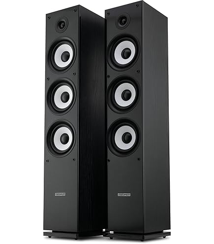 Colonnes Son HIFI/HOME-CINÉMA EVIDENCE ACOUSTICS EA700-BK - 1000W PMPO Ampli Stereo 2x50w Usb Bluetooth Fm 2 Micros Karaoke