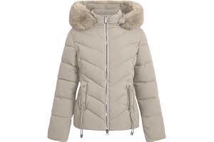 Generisk pufferjacka dam vinter, vinterjacka dam, varm vinterkappa, quiltad kappa, lätt quiltad jacka, övergångsjacka, kort p