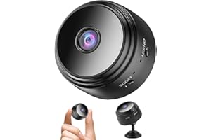 GBULTR Hidden Spy Camera Wireless Mini Camera Full HD 1080P with Audio and Video, Motion Detection, Night Vision, Nanny Cam, Baby Monitor, Indoor/Outdoor Security Surveillance, Magnetic, 150° Wide Angle