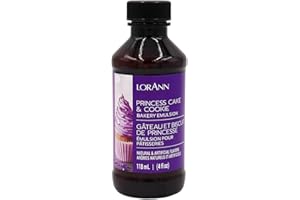 LorAnn Oils Princess Cake and Cookie Lebensmittelaroma, natürlicher und künstlicher Geschmack, 114 ml, Mehrfarbig