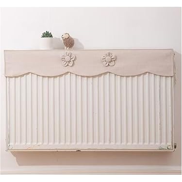 ABOOFAN Custodia Antipolvere Per Radiatore E Scaldabagno In Tessuto Morbid, Riusabile, Colore Verde Opaco, Dimensioni 70x40x10 Cm