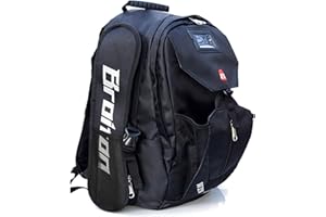 REIJAX Zaino Unisex in Oxford 1680D, Scarpe da Pattinaggio a Rullo Borsa per Stoccaggio,Pattini in Linea Pattini Zaino Scarpe da Skate Roller Borsa per Il Trasporto Facile-Black||40 * 22 * 50CM