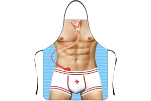 CATOR Delantal Cocina Divertido Hombre Sexy Fiesta Barbacoa Regalo Doctor