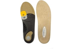 Vasyli Dananberg Orthotic, Medium, Rear Foot Control, Heat Moldable, Ideal for Structural Hallux Limitus (SHL), Removeable Plugs, & Tri-Plantar Motion, Foot Support, Daily Living Aid