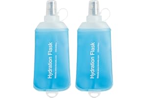 GUYI GYGYL - 2 borracce morbide da 250 ml, in TPU, pieghevoli, per corsa, escursionismo, ciclismo, arrampicata
