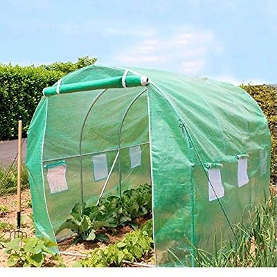 Provence Outillage 07693 Serre Tunnel Vert 200 x 300 x 200 cm 6 m