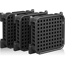 Lot De 4 Filtres Charbon Actif Pour Frigo - Compatibles 9096989