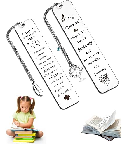 14 Segnalibro Regali Compleanno Figlio ispiratore Figlia Buon Fratello Personalizzato Sorella Nipote Fidanzato Fidanzato Fidanzato Libro Amante Ricordo per Nipote, Nipote