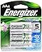 Produktbild Energizer E2 Rechargeable AA Battery (2300 mAh), 1.2 Volt NiMH, 4 ct