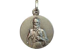 I G J Medaglietta " San Giuda Taddeo " in argento 925 millesimi - 925 Sterling Silver " Saint Jude Thaddeus "