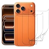 CONSTRAIN - iPhone 17 Pro Şeffaf Kaplama Arka ve Yan &Ccedil;erceve Full Body Esnek Kasa Koruyucu hydrojel &Ccedil;izilmez