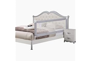 Seven Colors Bed Rails for Toddlers 200cm Bed Guard Rail for King/Super King Size Bed Safety Guard Rail for Baby Extra Long Side Rail Sleep Rail Bed bumber Bed Fence 1 Side