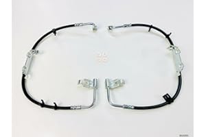 VIDARR 2 x tubo freno anteriore destro e sinistro compatibile con Jeep Wrangler JK 2011-2018 BBH/JK/009A