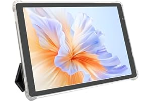 VASOUN 10 Inch Tablet with Case, Tablet PC Android 14 with 4GB(2+2GB Expand) RAM 32GB ROM,6000mAh Battery,1280 * 800 IPS,Dual Speaker,Dual Cameras,Type C(Grey)