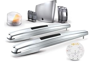 Somfy 1240653 - Motorisation Exavia Star à vis pour portail battant, Motorisation pour portail battant facile à installer, Sécurité avec détection d'obstacles, Vantaux max : 2,50 m (L) et 2 m (H)