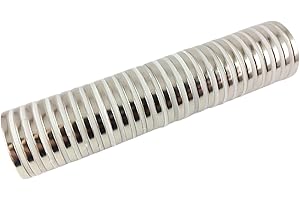 Imanes de Neodimio Alizones 18x2 mm | Paquete de 20 Imanes Súper Fuertes, Redondos y Pequeños para Manualidades, Oficina, Nevera y Proyectos Creativos