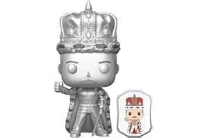 Funko Queen King Freddie Mercury Platinum Exclusive Pop! z przypinką 184