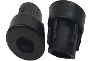 KETOPLASTICS Wheelbarrow Wheel Axle Reducing Bush Spacer Reducer Inserts shaft bore 1 inch to 1/2 inch for Wheelbarrows sack truck trolley cart - 25mm To 12mm (2 Pack)