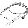Acetap Multijet Stainless Steel Toilet Jet or Bidet Hands-Free Spray | 1.5 Meter Heavy PVC Hose