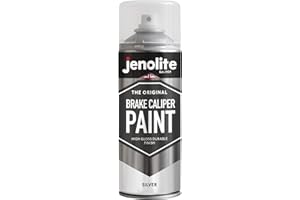 JENOLITE Peinture pour étriers de frein - Argent - 400 ml (Restaurer et transformer les étriers de frein de voiture)