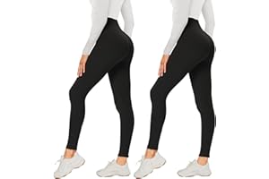 AMIYOYO Legginsy damskie z wysokim stanem, nieprzejrzyste, elastyczne, wyszczuplające brzuch, miękkie spodnie sportowe do jogi, fitnessu, aktywności na świeżym powietrzu i w czasie wolnym