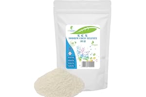 ETC COSMETIC`S SCS Coco-sulfato de sodio - 100 Gr - Se puede utilizar en barras de champú, champú líquido, gel de baño, gel de ducha y barras de ducha, barras de syndet, preparaciones de baño varias