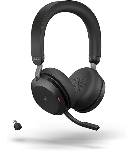 Jabra Evolve2 85 Wireless Headset with Charging Stand – Noise