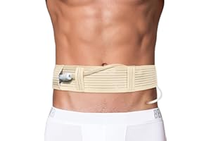 GIIIIUMP PD Gürtel Dialysegürtel Peritonealdialyse-Katheterhalter, bequemer Schutz mit Schlitzen für sichere G-J-Fütterschlauch-Zubehör, für Männer und Frauen, 3 Größen (2er-pack, Medium)