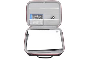 RLSOCO Tasche für Playstation 5 Digital Edition and Disc Version-Koffer Hülle Cover für PS5 Konsole mit Basis, DualSense-Ladestation x1, HD Kamera x1, DualSense Controller x 2, Game Disc x 4 Zubehör
