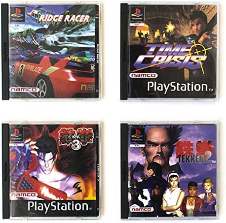 Playstation Coaster Retro Game cases vol 2 Official vintage 4 pack One Size