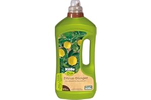 Bio Zitrus-Dünger 1 l, Flüssigdünger für Zitruspflanzen in Bio-Qualität, Düngemittel, Düngung, Kölle Bio Zitrus-Dünger