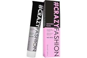 CAPELLO POINT Crazy Fashion, Colorazione Semipermanente in Crema, Senza Ammoniaca, Resorcina e PPD, Durata da 6 a 8 Shampoo, Tinta per Capelli Temporanea, Colore Zucchero Filato, 100 ml