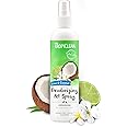 TropiClean Dog Perfume Spray Grooming Supplies - Dog Deodorant Spray for Smelly Dogs - Dog Cologne Breaks Down Odours and Deodorises Dogs and Cats - Used by Groomers - Lime & Coconut, 236ml
