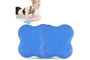 LONIMIA Rodillera de yoga antideslizante, 2 unidades, antideslizante, esterilla de yoga, rodilleras, almohadillas para yoga, rodilleras, almohadillas para pilates, esterilla de entrenamiento, yoga, bolster,