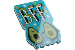 STANDS OUT, SUPPLYING OUTSTANDING GIFTS Avocado BFF Best Friends Forever Quote Novelty Magnet