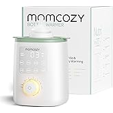 Momcozy bottle warmer for breast milk, preserves nutrients | Ba&ntilde;o Maria 360&deg;, heat conservation 24 h, gentle defrosting, baby